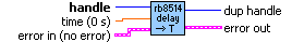 RB8514 DELAY Set Delay Time